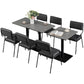 Industrial Dining Room Table Sintered Stone Table with Black Base for Home Kitchen Dinner Clearhalo ' dining_table' 'Dining Tables & Seating' 'Dining Tables' 'furn' 'furn_dining_table' 'Furniture' 'furniture_dining_table' 'Kitchen & Dining Furniture' 'kitchen&dining_furn' 'kitchen' 'kitchen_dining_table' 1200x1200_aed651fe-975f-4648-a53b-6338f4010484