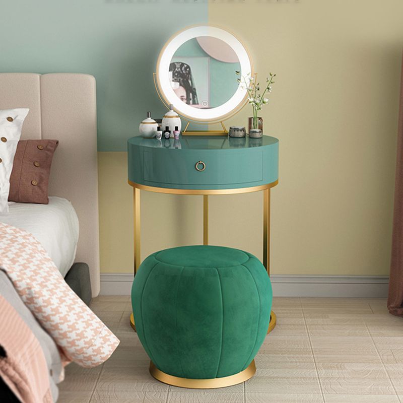 Glam Make-up Vanity 23.62 "tavoli da vanità larghi con 1 cassetto