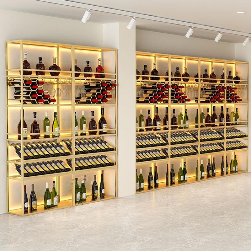 Étagère à vin moderne.