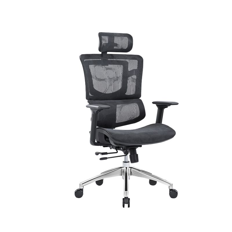 Chaise de bureau de hauteur de siège réglable chaise de bureau contemporaine avec roues