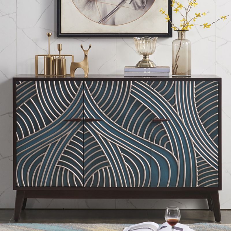 Engineered Wood Buffet Table Contemporary Dining Server for Kitchen Clearhalo 'buffet_sideboard' 'Buffets & Sideboards' 'furn' 'furn_buffet_sideboard' 'Furniture' 'Kitchen & Dining Furniture' 1200x1200_aed90152-4c98-429e-b664-a481bbc7497b