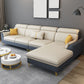 Faux Leather Pillow Top Arm Sectional 39.37"High Modern Sofa and Chaise Clearhalo 'furn' 'furn_sectionals' 'Furniture' 'furniture_sectionals' 'Living Room Furniture' 'Sectionals' 1200x1200_aeda31a1-99bc-421b-935b-ccc7afe46c99