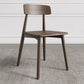 Oak Solid Wood Dining Side Chair Traditional Open Back Dining Side Chair