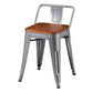 Industrial Dining Set 1/2/3/5 Pcs Kitchen Table and Chairs with Metal Frame Clearhalo 'Dining Room Sets' 'Dining Tables & Seating' 'dining_room_set' 'furn' 'furn_dining_room_set' 'Furniture' 'Kitchen & Dining Furniture' 1200x1200_aedc2e23-d70a-4e39-888a-765c768c5a1e