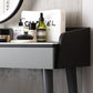 Stone Top Makeup Table with 2 Drawers 15.74" Wide Vanity Tables Clearhalo 'Bedroom Furniture' 'furn' 'furn_makeup_vanities' 'Furniture' 'Makeup Vanities' 'makeup_vanities' 1200x1200_aee11678-f4ca-4892-a102-d9eb254d967b
