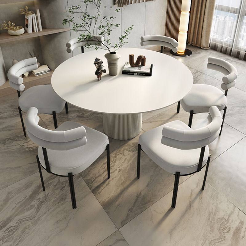 Designer Style Open Back Restaurant Side Chair Matte Finish Velvet Dining Chair Clearhalo ' kitchen&dining_furn' 'Dining Chairs' 'Dining Tables & Seating' 'dining_chair' 'furn' 'furn_dining_chair' 'Furniture' 'furniture_dining_chair' 'Kitchen & Dining Furniture' 'kitchen' 1200x1200_aee2bdea-6e5e-4233-aa23-121a0e030dbf