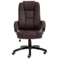 Modern Padded Arms Executive Chair High Back Chair with Caster Wheels