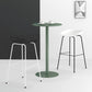 Contemporary Style Bar-stool Plastic Counter Bar Stool with Metal Legs for Kitchen Clearhalo 'Bar Furniture' 'Bar Stools' 'bar_stools' 'furn' 'furn_bar_stools' 'Furniture' 'furniture_bar_stools' 'Kitchen & Dining Furniture' 1200x1200_aee5b620-2c92-4492-b6ef-108b40fd16d1
