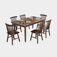 Minimalist Solid Wood Dining Set with Rubberwood Wood Dining Table and Chairs Clearhalo 'Dining Room Sets' 'Dining Tables & Seating' 'dining_room_set' 'furn' 'furn_dining_room_set' 'Furniture' 'furniture_dining_room_set' 'Kitchen & Dining Furniture' 'kitchen&dining_furn' 'kitchen' 1200x1200_aee65fe0-21d9-4e52-b806-470a24330e0b