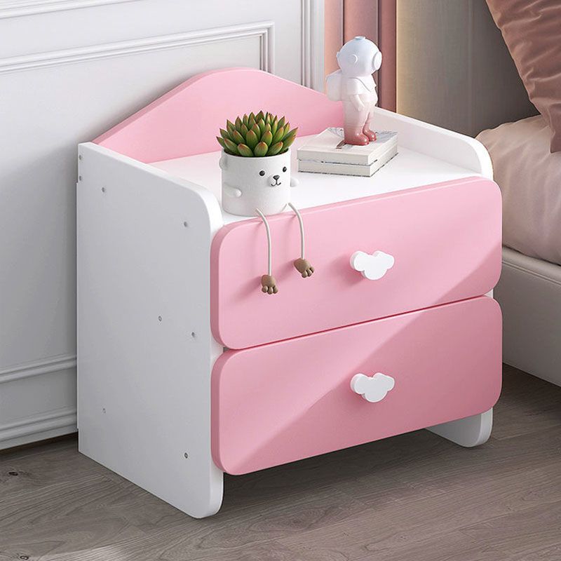 Contemporary Bedside Cabinet Night Table Lower Shelf Night Table for Bedroom Clearhalo 'Bedroom Furniture' 'furn' 'furn_night_stand' 'Furniture' 'night_stand' 'Nightstands' 1200x1200_aee932d0-b8b7-4a45-9e16-7fb21830cbbb