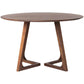 Modern Solid Wood Dining Room Collection Double Pedestal Dining Table in Walnut Clearhalo 'Dining Tables & Seating' 'Dining Tables' 'dining_table' 'furn' 'furn_dining_table' 'Furniture' 'Kitchen & Dining Furniture' 1200x1200_aeeb666e-a62e-4330-9a58-da930966cbca