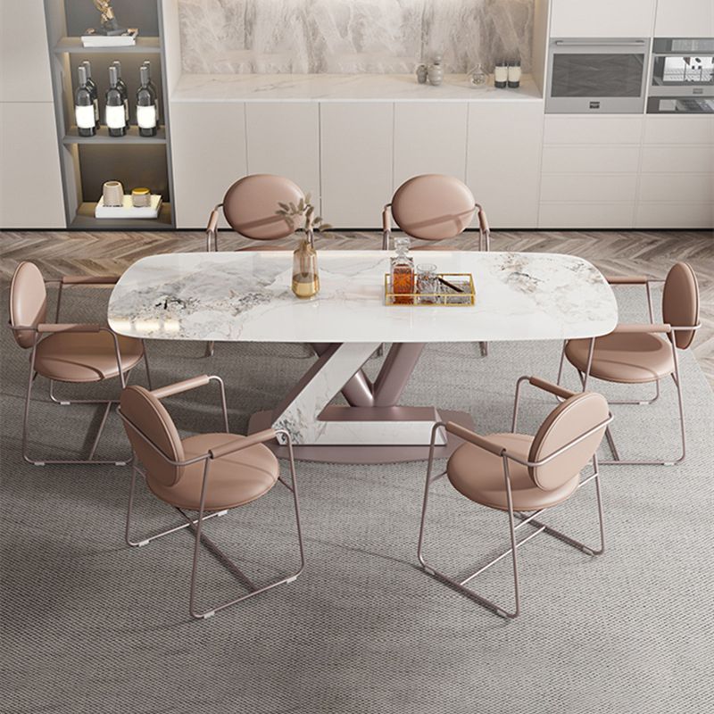 Set da pranzo del rettangolo del rettangolo del rettangolo nordico