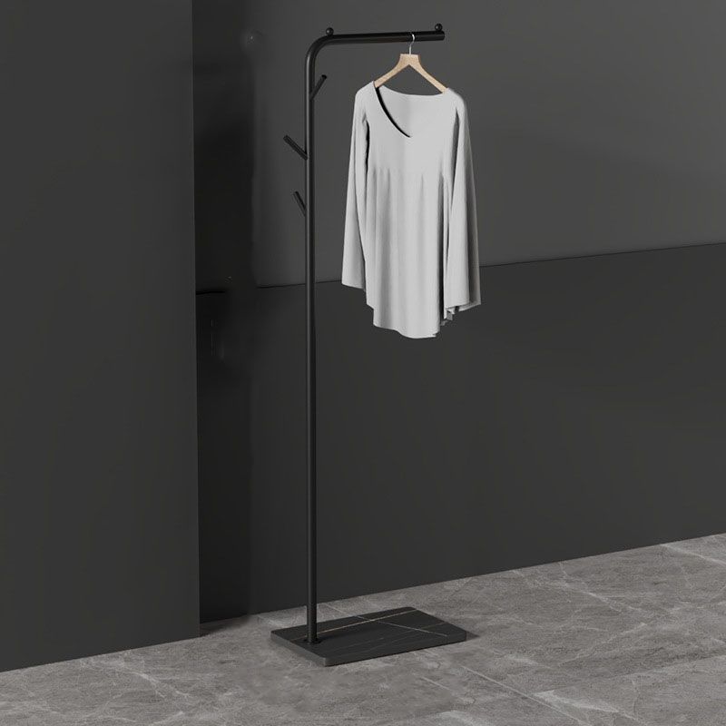 Moderna colgadora de colgaduras enmarcadas de metal enmarcado y ganchos Arbela de entrada