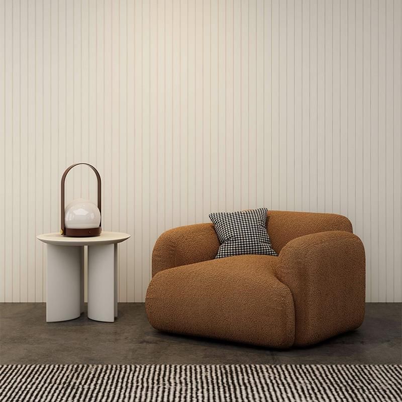 Sofa stationnaire résistant aux taches Pas de canapé arrière serré pénible