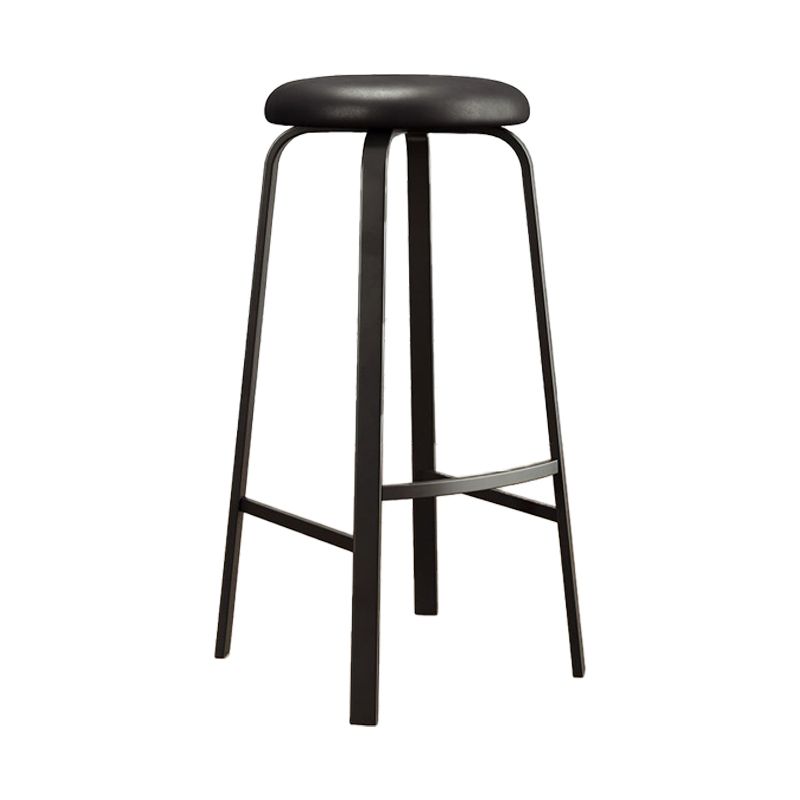 Stackable Black Counter Stools Backless Scandinavian Metal Bar Stools (Set of 3) Clearhalo 'Bar Furniture' 'Bar Stools' 'bar_stools' 'furn' 'furn_bar_stools' 'furniture_bar_stools' 'Kitchen & Dining Furniture' 'kitchen&dining_furn' 'kitchen' 'kitchen_furn' Furniture' 1200x1200_aefb692c-0c49-439b-aac0-996a6b5c8e46