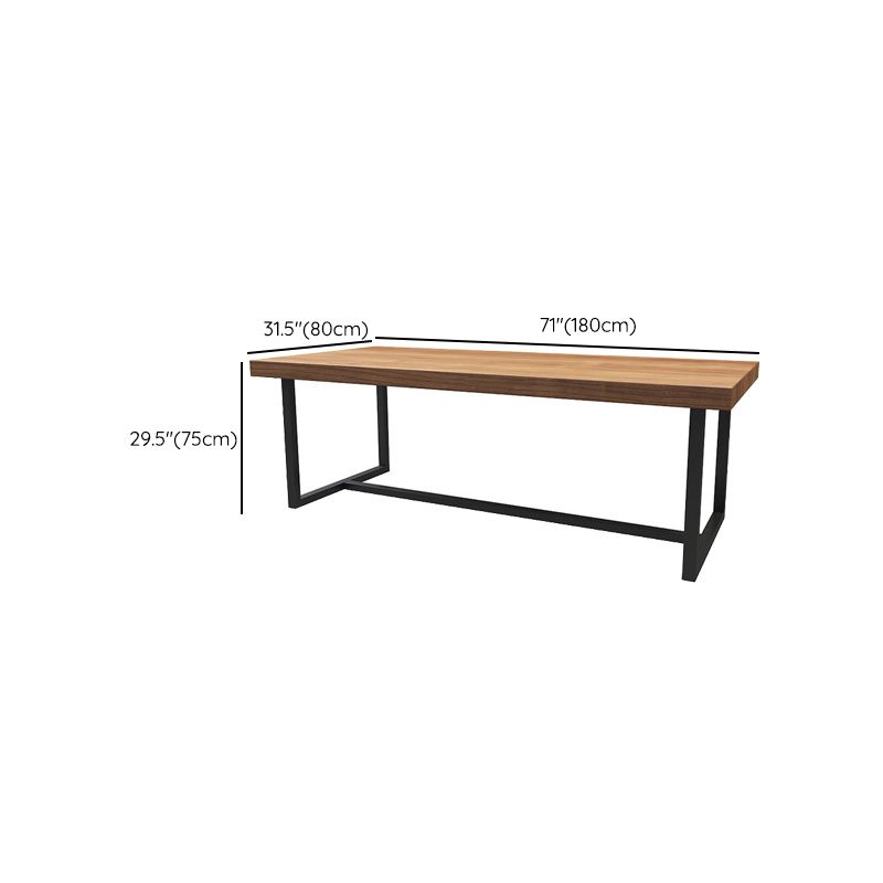 モダンな1/5/7ピースダイニングセット長方形パインウッドダイニングテーブル用カフェ用