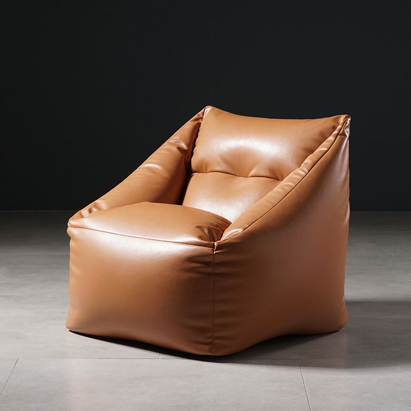 Faux lederen vat armstoel 33.46 "l x 24.40" w x 23.62 "h accent leunstoel