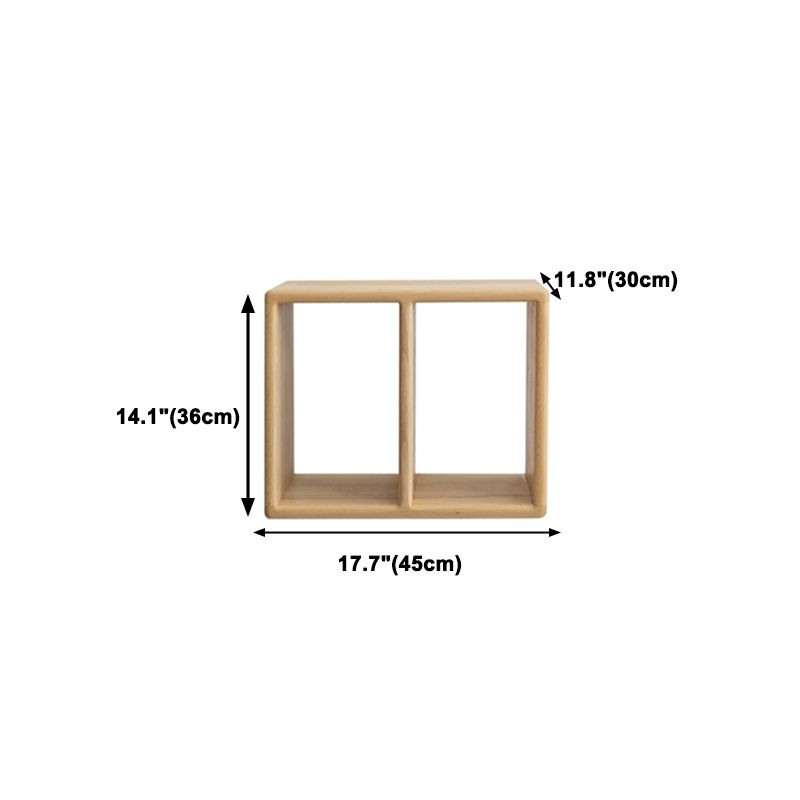 Contemporary Solid Wood Bookshelf Open Back Bookcase for Home Office Clearhalo 'Bookcases' 'furn' 'furn_bookcases' 'Furniture' 'Office Furniture' 1200x1200_af0218d5-72a1-4c9c-8611-c9d5cc5d054a