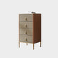 Glam Vertical Dresser 3/4/5 cassetti per il soggiorno per soggiorno