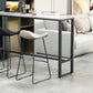 Modern Style Pub Dining Set 1/4 Pieces Rectangle Marble Counter Set