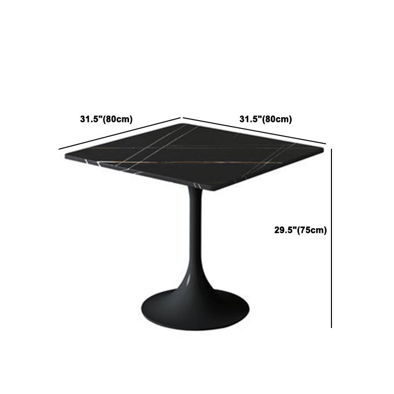 Set da pranzo in pietra sinterizzato in stile moderno round 1/2/5 pezzi set da pranzo per uso domestico