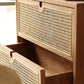 Gabinetto del soggiorno in legno in legno mobile moderno server buffet con archiviazione
