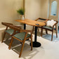 Round Casual Dining Table Wood Color Fixed Table of Pinewood Solid Wood Clearhalo ' dining_table' 'Dining Tables & Seating' 'Dining Tables' 'furn' 'furn_dining_table' 'Furniture' 'furniture_dining_table' 'Kitchen & Dining Furniture' 'kitchen&dining_furn' 'kitchen' 'kitchen_dining_table' 1200x1200_af0df65a-d4c3-45f7-ad9a-60f468973644