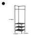 Metal Coat Hanger Shelves and Hanging Rail Industrial Hall Stand
