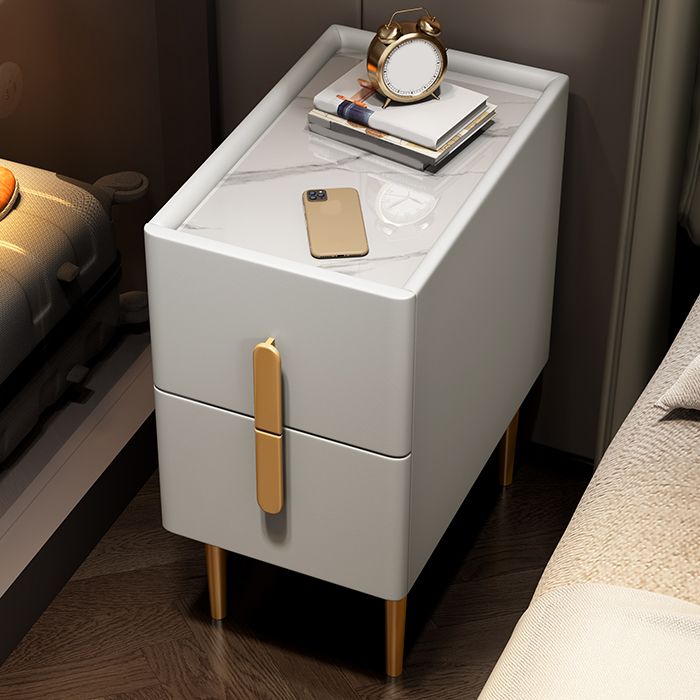 Stone Night Table -laden inbegrepen bed nachtkastje voor slaapkamer