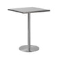 Industrial Dining Room Table Stainless Steel Table with Pedestal Table for Home Kitchen Dinner Clearhalo ' dining_table' 'Dining Tables & Seating' 'Dining Tables' 'furn' 'furn_dining_table' 'Furniture' 'furniture_dining_table' 'Kitchen & Dining Furniture' 'kitchen&dining_furn' 'kitchen' 'kitchen_dining_table' 1200x1200_af110991-b376-4a72-96f6-294631921a46