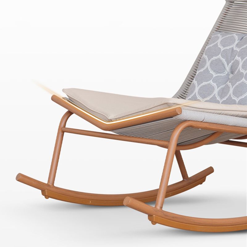 Sedia a dondolo per il tempo libero in stile moderno sedia pigra per soggiorno