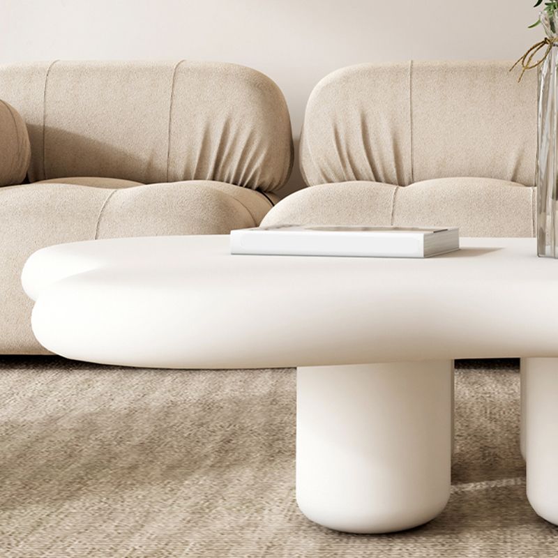 Scandinavian 4 Legs Coffee Table Geometric MDF Cocktail Table Clearhalo 'Coffee & Accent Tables' 'Coffee Tables' 'coffee_tables' 'furn' 'furn_coffee_tables' 'Furniture' 'Living Room Furniture' 1200x1200_af1adcf3-60d4-42c8-b602-4e288d3df5aa
