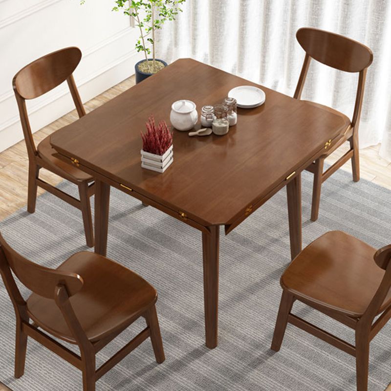 Tavolo da pranzo a ribalta Tavolo da pranzo moderno in legno massello