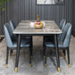 Stone Top Dining Table Modern Rectangle Table with 4 Metal Legs in Black Clearhalo 'Dining Tables & Seating' 'Dining Tables' 'dining_table' 'furn' 'furn_dining_table' 'Furniture' 'furniture_dining_table' 'Kitchen & Dining Furniture' 1200x1200_af1b7e32-0066-43c7-b513-c015974b4659