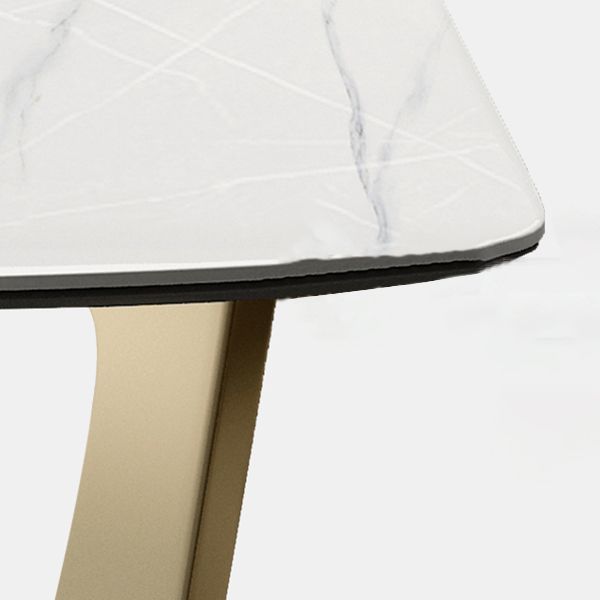 Glam 1/4/5/7 Pieces Scalable Dinette Set with Sintered Stone Rectangle Dining Table Set Clearhalo 'Dining Room Sets' 'Dining Tables & Seating' 'dining_room_set' 'furn' 'furn_dining_room_set' 'Furniture' 'furniture_dining_room_set' 'Kitchen & Dining Furniture' 1200x1200_af1f2dda-63eb-4b63-9deb-4130f6ff5c6b