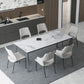 1/4/5/6/7 stukken Moderne rechthoek Dinerset Sintered Stone Top Dinette Table Set