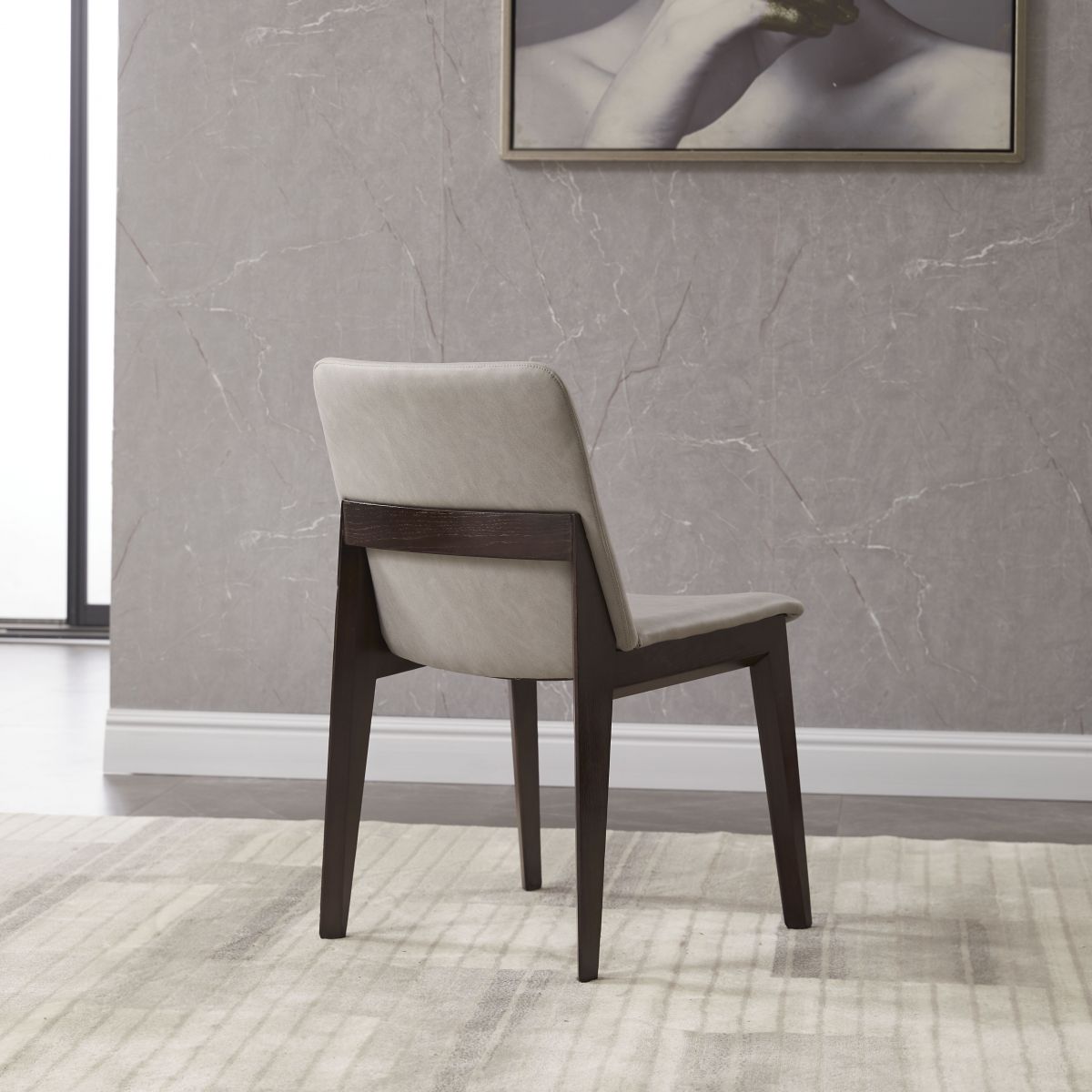 Contemporary Style Wooden Dining Chairs Dining Armless Side Chairs for Kitchen Clearhalo ' kitchen&dining_furn' 'Dining Chairs' 'Dining Tables & Seating' 'dining_chair' 'furn' 'furn_dining_chair' 'Furniture' 'furniture_dining_chair' 'Kitchen & Dining Furniture' 'kitchen' 1200x1200_af217f1c-f46b-4ae8-a6b2-032c68a6b305