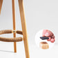 Scandinavian Coffee Shop Low Back Stool Matte Finish Upholstered Bar Stools Clearhalo 'Bar Furniture' 'Bar Stools' 'bar_stools' 'furn' 'furn_bar_stools' 'Furniture' 'furniture_bar_stools' 'Kitchen & Dining Furniture' 1200x1200_af23fde1-db9b-4f87-95af-b8ad5c94aae1