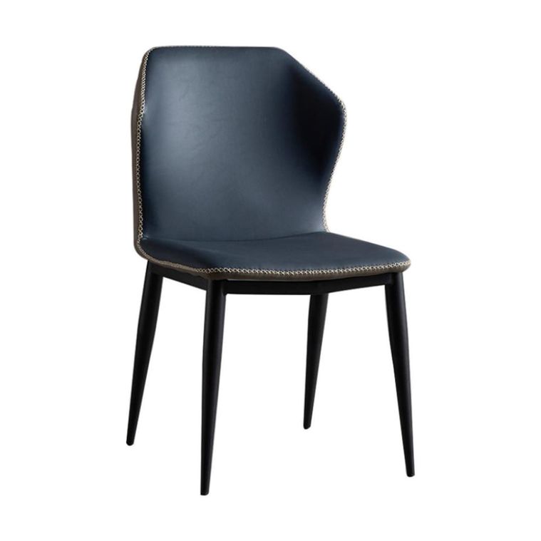 Home Industrial Side Chair Wingback Metal Upholstered Dining Room Chair Clearhalo ' kitchen&dining_furn' 'Dining Chairs' 'Dining Tables & Seating' 'dining_chair' 'furn' 'furn_dining_chair' 'Furniture' 'furniture_dining_chair' 'Kitchen & Dining Furniture' 'kitchen' 1200x1200_af279351-2163-4bfc-b95d-1a7edaff1a08