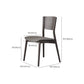 Solid Wood Contemporary Dining Chair Kitchen Armless Open Back Chair