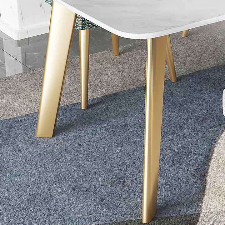 Rectangle Dining Site Table Traditional Luxury Stone Dining Room Collection with 4-foot Clearhalo ' dining_table' 'Dining Tables & Seating' 'Dining Tables' 'furn' 'furn_dining_table' 'Furniture' 'furniture_dining_table' 'Kitchen & Dining Furniture' 'kitchen&dining_furn' 'kitchen' 'kitchen_dining_table' 1200x1200_af29e9ea-eecb-49dc-9095-a02127d4a0bd