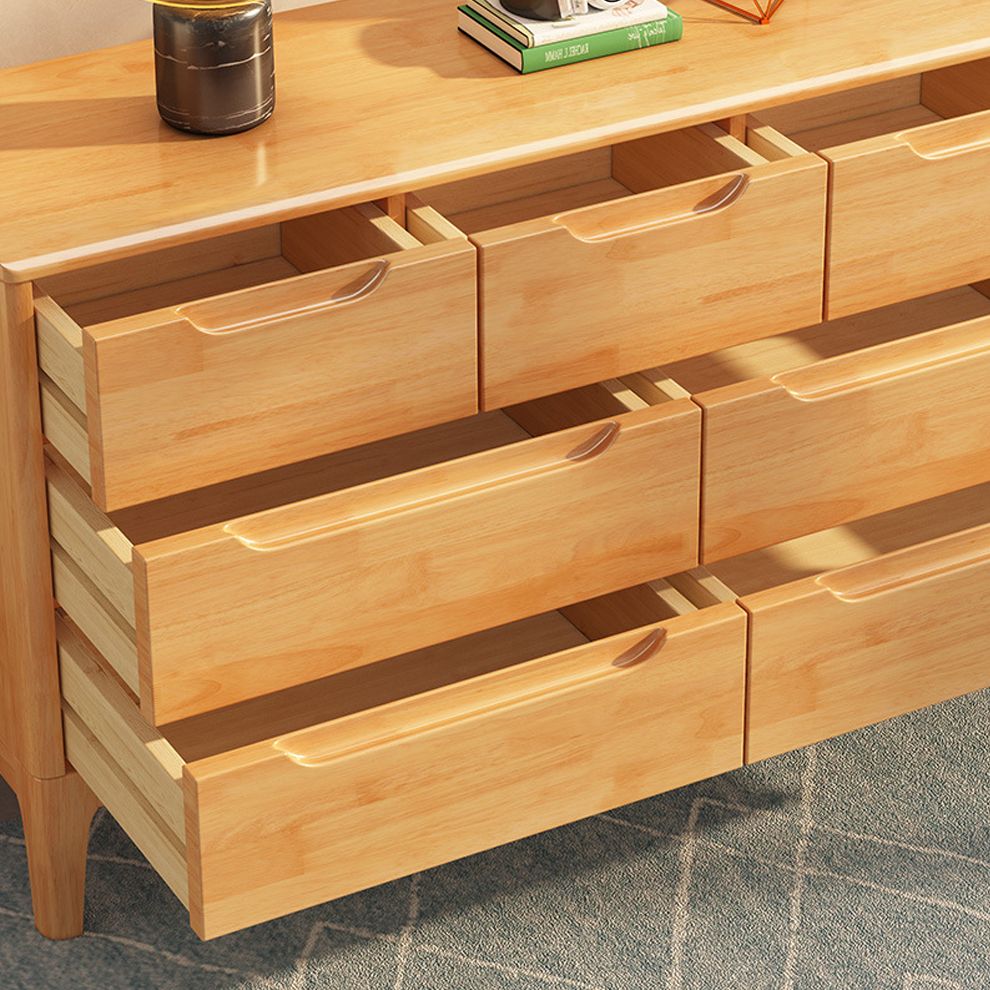 Rectangular Wood Chest Modern Style 5/6/7 - Drawer Accent Chest Clearhalo 'Cabinets & Chests' 'cabinets_chests' 'furn' 'furn_cabinets_chests' 'Furniture' 'Living Room Furniture' 1200x1200_af2ae823-7790-4d9b-86e0-8e2be5741ef5
