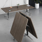 Desk da ufficio in stile moderno a forma rettangolare con 2 gambe per ufficio