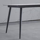 Metal Contemporary Rectangular Dining Table Sintered Stone Table with Metal Legs Clearhalo ' dining_table' 'Dining Tables & Seating' 'Dining Tables' 'furn' 'furn_dining_table' 'Furniture' 'furniture_dining_table' 'Kitchen & Dining Furniture' 'kitchen&dining_furn' 'kitchen' 'kitchen_dining_table' 1200x1200_af2c2ed1-e6f5-4cd5-b019-83a4ba22f226