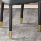 Scandinavian Home Side Chair Solid Back Metal Upholstered Dining Room Chair (Set of 2) Clearhalo ' kitchen&dining_furn' 'Dining Chairs' 'Dining Tables & Seating' 'dining_chair' 'furn' 'furn_dining_chair' 'Furniture' 'furniture_dining_chair' 'Kitchen & Dining Furniture' 'kitchen' 1200x1200_af2c868d-c45a-491b-8da4-724b2cf31b6f