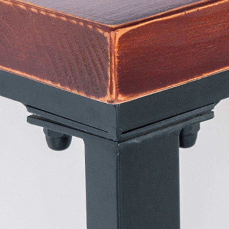 Solid Wood Bar Table Industrial Brown Dining Table for Kitchen Use Clearhalo 'Bar Furniture' 'Bar Tables' 'bar_tables' 'furn' 'furn_bar_tables' 'Furniture' 'Kitchen & Dining Furniture' 1200x1200_af2dcee4-7f41-49b1-92c9-778c6d422f99