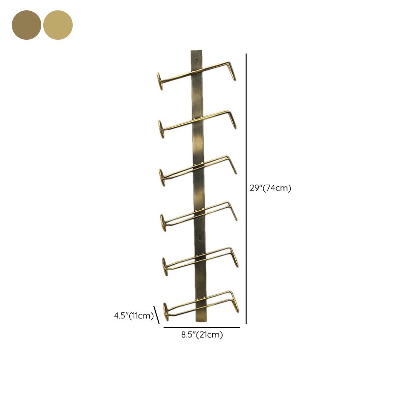 Porta bottiglia industriale a bottiglia per bottiglie di vino montata in metallo