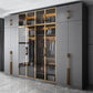 Contemporary Style Wood Wardrobe Soft Close Drawer Wardrobe Closet