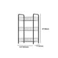 Industrial Iron Etagere Bookshelf Open Vertical Bookshelf with Caster Wheels Clearhalo 'Bookcases' 'furn' 'furn_bookcases' 'Furniture' 'furniture_bookcases' 'kitchen' 'kitchen_bookcases' 'Living Room Furniture' 'Office Furniture' 1200x1200_af36aa75-8d95-4f47-8086-6e508b21ddaf