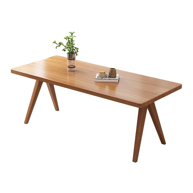 Modern 1/4/5/7 Pieces Rectangle Dining Table Set Pine Wood Dinette Set Clearhalo 'Dining Room Sets' 'Dining Tables & Seating' 'dining_room_set' 'furn' 'furn_dining_room_set' 'Furniture' 'furniture_dining_room_set' 'Kitchen & Dining Furniture' 'kitchen&dining_furn' 'kitchen' 1200x1200_af39d792-cc54-4fc5-b96c-0c838fcae82e